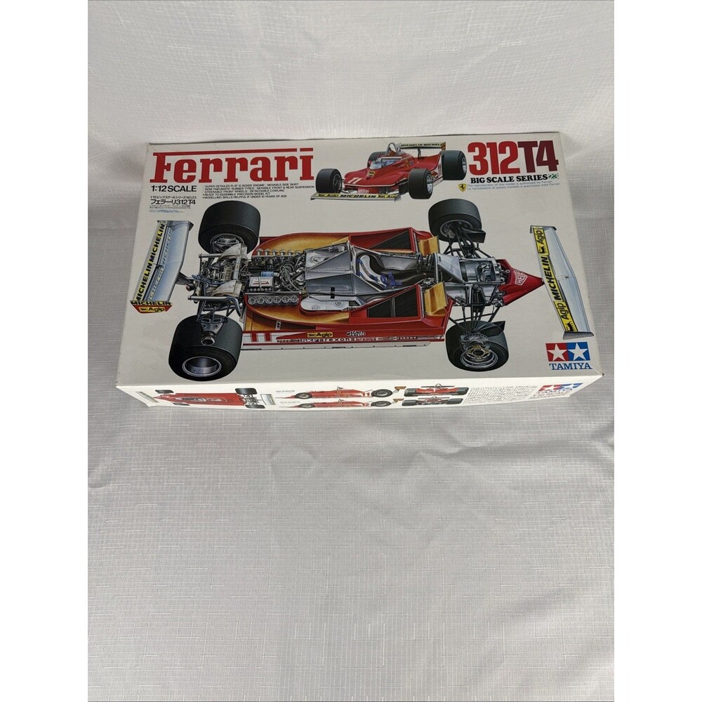 Tamiya 1:12 Ferrari 312T4 Model Kit Made in Japan
